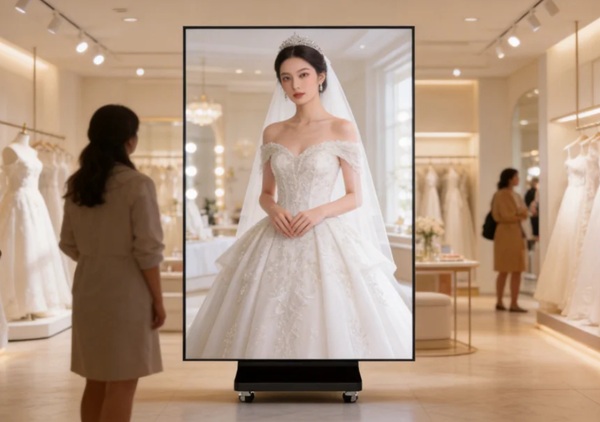 LED海報屏進化史：從單屏到前后折疊再到左右三折疊屏